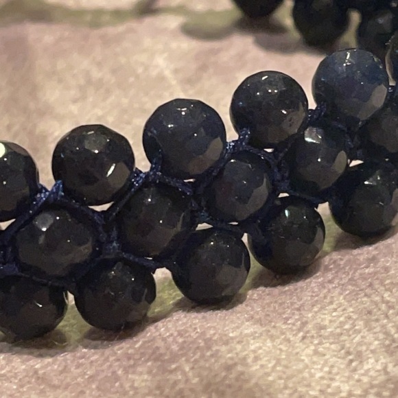 GENUINE Chalcedony Briolette Beaded Bracelet NWOTS - Picture 13 of 13